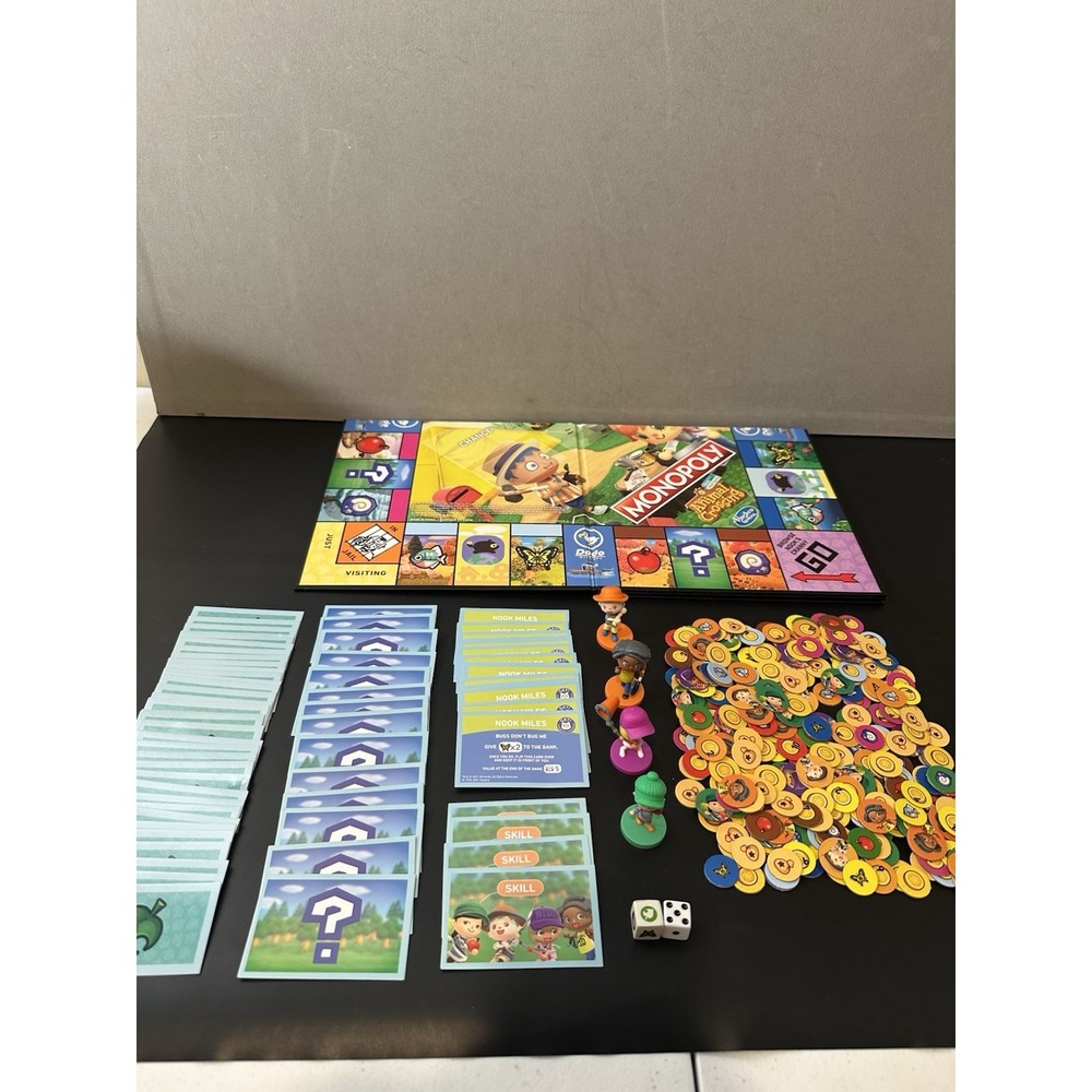 Monopoly Animal Crossing Accessories ( Not Complete )